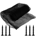 thumbnail image 1 of Pond Cover PE Heavy Duty Protective Pond Mesh Bird-Proof Tear-Proof Pond Netting Kit Pool Protecting Net for Leaves with 6PCS Ground Stakes for Garden Park Backyard, 1 of 8