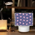 thumbnail image 6 of Cauagu Cute Pig for Rectangle Acrylic Night Light - Acrylic Modern Bedside Light with LED Light Lamp Base - Decorative Night Lamp for Restaurant Bar Cafe Shop, 6 of 9