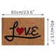thumbnail image 2 of Tapetes para El Día de San Valentín Tapetes Festivos Felpudo de Bienvenida Baño Dormitorio Sala de Estar Cocina Alfombras de Exterior Regalos para El Día de San Valentín Decoración Del Hogar Día de S, 2 of 7