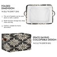 thumbnail image 3 of Square Storage Basket 14.2*10.2*8.3 Inch One Sizex2 Shelf Basket Open Home Storage Bins Bedroom Storage Basket Closet Storage Stylish Decor Brownstars, 3 of 9