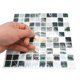thumbnail image 4 of Pegatinas de mosaico 3D de PVC impermeables y autoadhesivas para paredes de cocina y hogar (5 unidades), 4 of 8