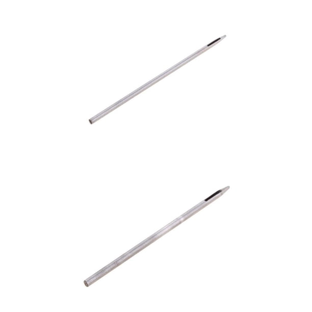 2 JUEGOS DE HERRAMIENTAS DE PUNZÓN HUECO 0.5 \u0026 0.8MM Cuero / Agujero / De Juntas