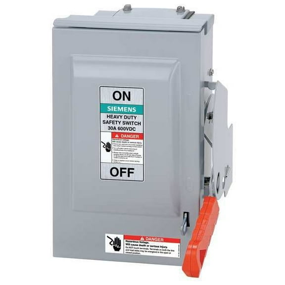 Siemens Solar Disconnect Switch,30 Amps HNF361PV
