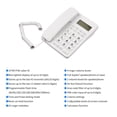 thumbnail image 6 of Desktop Corded Landline Phone Fixed Telephone Big Button for Elderly Seniors Phone with LCD Display Mute/ Pause/ Hold/ Flash/ Redial/ Hands Free Functions for Home Hotel Office Bank Call Center, 6 of 9