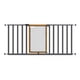 thumbnail image 1 of Summer by Ingenuity Thruway Serie 60XW Puerta de seguridad extra ancha para mascotas y bebés, 30"-60" de ancho, 26" de alto, montaje a presión o con herrajes, instalación de pared a pared en puerta o, 1 of 5