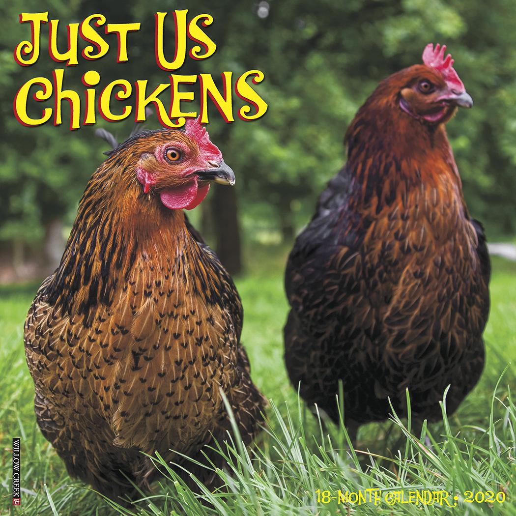 Just Us Chickens 2020 Wall Calendar (Other)