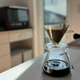 thumbnail image 3 of Pour Over Coffee Maker with V60 Glass Coffee Dripper, 2~4Cup Drip Coffee Maker(transparent, 17OZ), 3 of 7