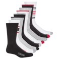 thumbnail image 1 of Club Room Mens 8 Pack Cushioned Crew Socks, Multi, Shoe size 7-12, 1 of 3