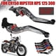 thumbnail image 2 of For Aprilia CR150 FB mondial Hipster HPS 125 HPS125 HPS 300 HPS300 Folding Extendable Brake Clutch Lever, 2 of 5