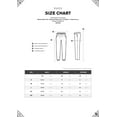 thumbnail image 6 of Ma Croix Mens Stripe Track Pants Three Tone Color Block Skinny Fit Stretch Casual Elastic Athletic Training Slim Joggers, 6 of 6