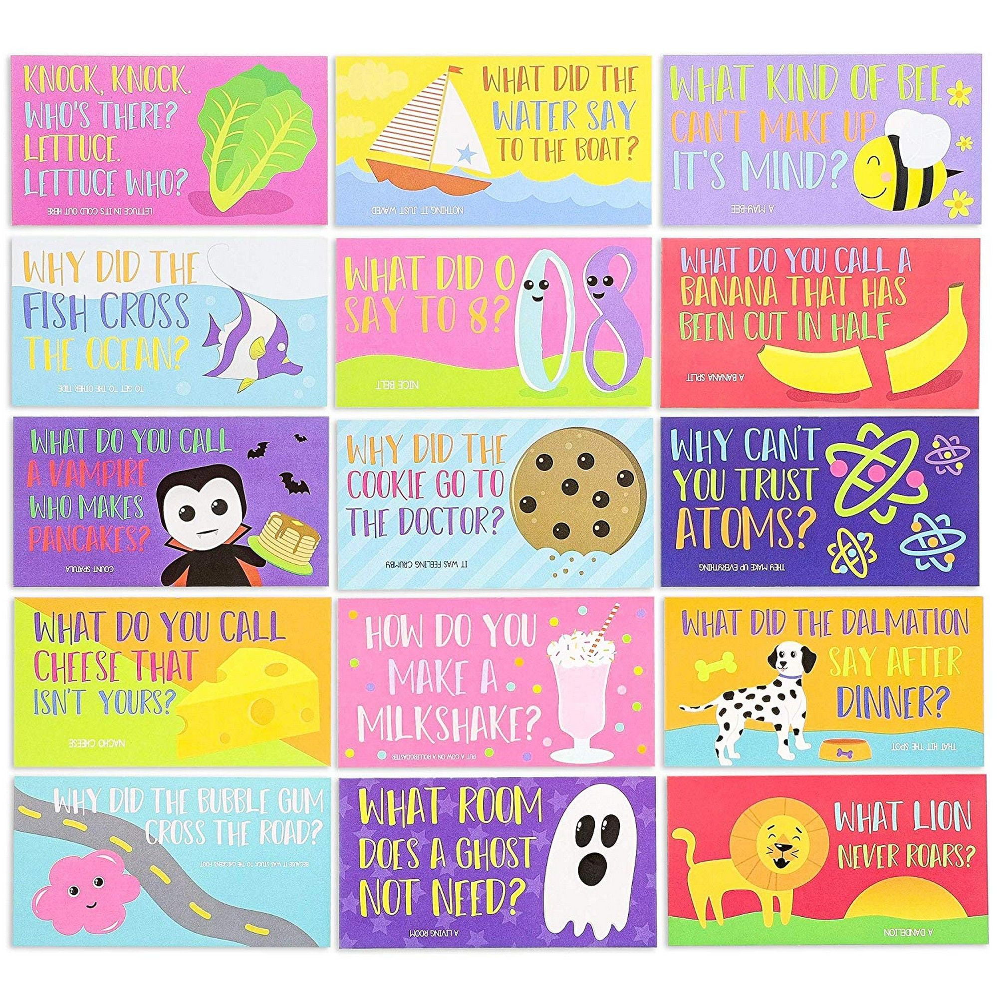 60 Pack Details about   Lunch Box Notes for Kids Motivational Cards to put Love and Jokes in