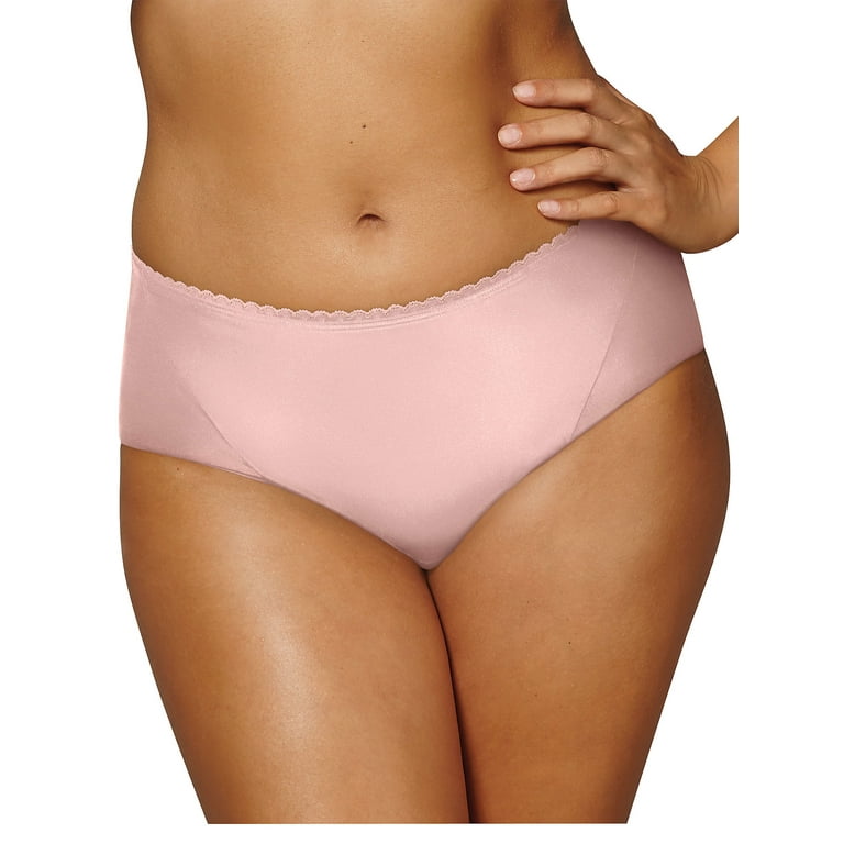 Playtex Secrets Incredibly Smooth Cheeky Hipster Gentle Peach 3XL Women's 