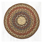 Home Indoor Decorative CH-300 Honey, Vanilla, Ginger Jute Chair Pad, 15.5"