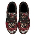 thumbnail image 2 of Skull Valentine Day Forever In Love Love Never Dies Shoes Sneakers Black Size 8.5, 2 of 7