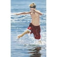 thumbnail image 3 of Newstedt, Stephen 17x24 Black Modern Framed Museum Art Print Titled - The Hurdler, 3 of 5