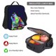 thumbnail image 5 of Balery Howling Wolf Mochila escolar 3 en 1 para niños: mochila resistente con lonchera térmica y estuche para lápices. Mochila escolar para niños y niñas., 5 of 7
