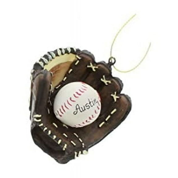 Baseball & Mitt Holiday Ornament, Perfect for Sports Fans and Team-Themed Christmas Trees