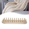 thumbnail image 6 of QSTDGVPW Blanket Loom Hand Knitting Wooden Loom for Yarn Crafts Relaxing DIY Crafting 2 sections, 6 of 8
