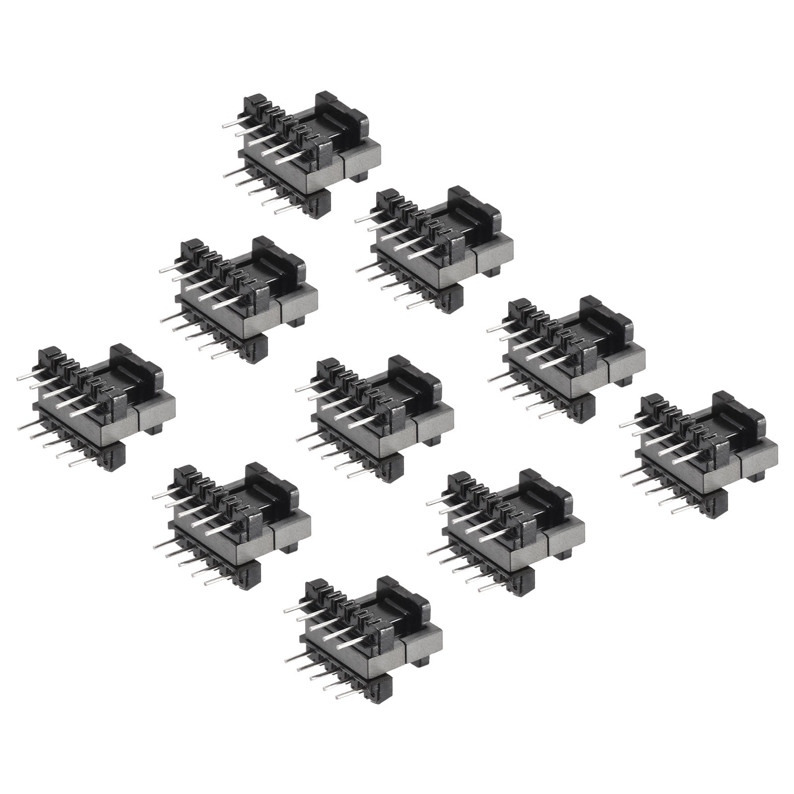 Uxcell Transformer Bobbin EE19 Vertical 5 with 5 Pin with Ferrite Core