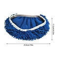 thumbnail image 3 of Microfiber Mop Pads Reusable Washable Wet and Dry Sweeping Cloths Refills for Hardwood Floors Tile Laminate Surface Cleaning Compatible with Most Mop Heads, 3 of 4