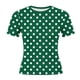thumbnail image 5 of Xuyuer All-Match Fashion Floral Print Short Sleeve T-Shirt Women's Casual Charming Flower Pattern Tee With Round Neck Graphic Tees Women Tops, 5 of 7