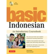 Angle View: Basic Indonesian: An Introductory Coursebook (MP3 Audio CD Included) [With MP3] [Paperback - Used]