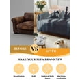 thumbnail image 5 of Mountain Forest Couch Cover for Dogs, Nature Tree Scenery Watercolor Pink Blue Washable Sofa Covers Slipcover for Pets Dogs Futon Cover, Couch Recliner Covers, Oversized Chair Slipcover 71"x91", 5 of 9