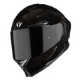 thumbnail image 3 of 1Storm Motorcycle Full Face Helmet DOT Adults Street Bike Dual Visor Sun Inner Shield with One Extra Clear Shield: HJAH15 Smoked Glossy Black, 3 of 6