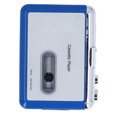 thumbnail image 1 of Reproductor de casete ANGGREK reproductor de casete portátil inverso automático estéreo transparente con auriculares con cable, 1 of 8