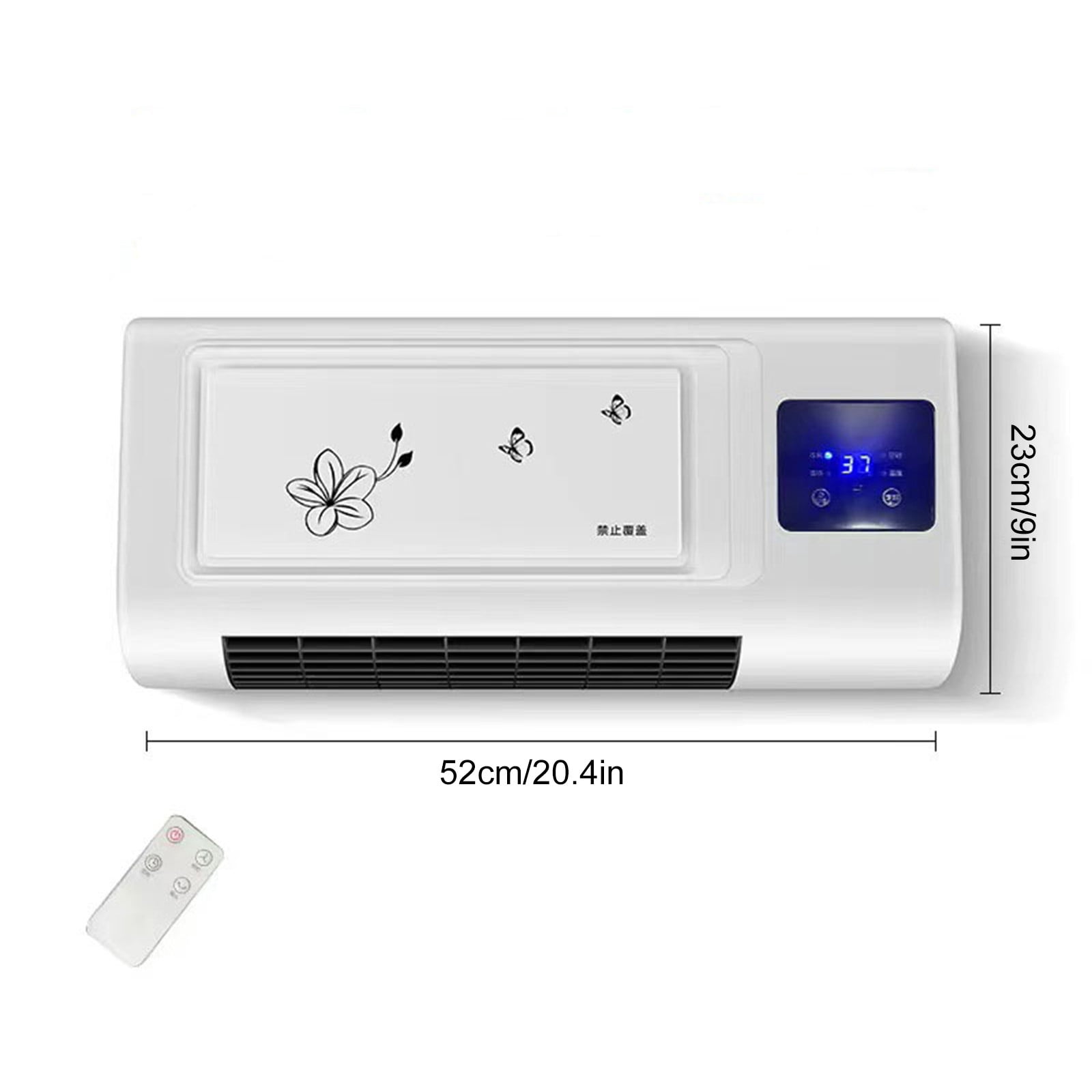 Ductless Portable Air Conditioners No Windows Needed, MXTPOV Wall Air Conditioner with Heaters, Small Mini Split Ac Heating System for Home Bedroom Office