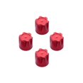 thumbnail image 3 of 4 Uds. Tapa central de llanta de coche RC M4 tuerca de Metal para 1/10 Traxxas RC Crawler Irfora Rojo, 3 of 7