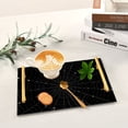 thumbnail image 6 of Bath Accessories Sets Single Print Decorative Tray With Handle For Home Bathroom Bedroom Grid Pattern, 6 of 7
