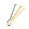 thumbnail image 1 of ENJOYW 4Pcs Long Spoon Bright Heat-resistant European Style Dessert Spoon Milkshake Spoon for Kitchen Long Spoon, 1 of 7
