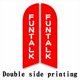 thumbnail image 1 of Beach Feather Flag Graphic Customized Printing Banner Free Design Promotion Opening Celebration Outdoor Advertising DecorationL 70 x 340cm Gao Jinjia LED, 1 of 2