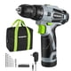 thumbnail image 1 of Taladro inalámbrico WORKPRO 12V con cargador y bolsa, 1 of 8