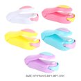 thumbnail image 1 of thinsony Food Sealer Sealing Machine Packaging Tool Multicolored Self-adhesive Base Compact Size Space Saving Keep Fresh White+Pink, 1 of 9