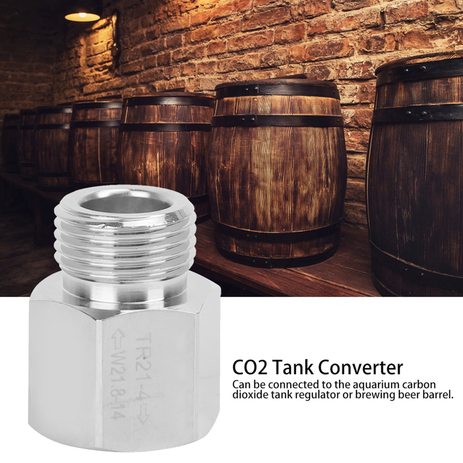 Réservoir CO2 SODIAL – Filetage M18x1,5 / Sortie W21,8-14 – Marche/arrêt – Neuf