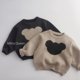 thumbnail image 2 of Ropa para niños, suéteres, suéteres de punto informales para invierno y otoño, ropa para niños de 3 a 4 años con patrón de oso pequeño, manga tejida Gao Jinjia LED, 2 of 2