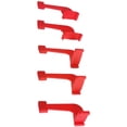 thumbnail image 4 of FOUR E's Scientific 10Pcs Dental X-Ray Film Holder, Bite Block with 5Pcs Arms + 5Pcs Rings Set, Red, 4 of 6