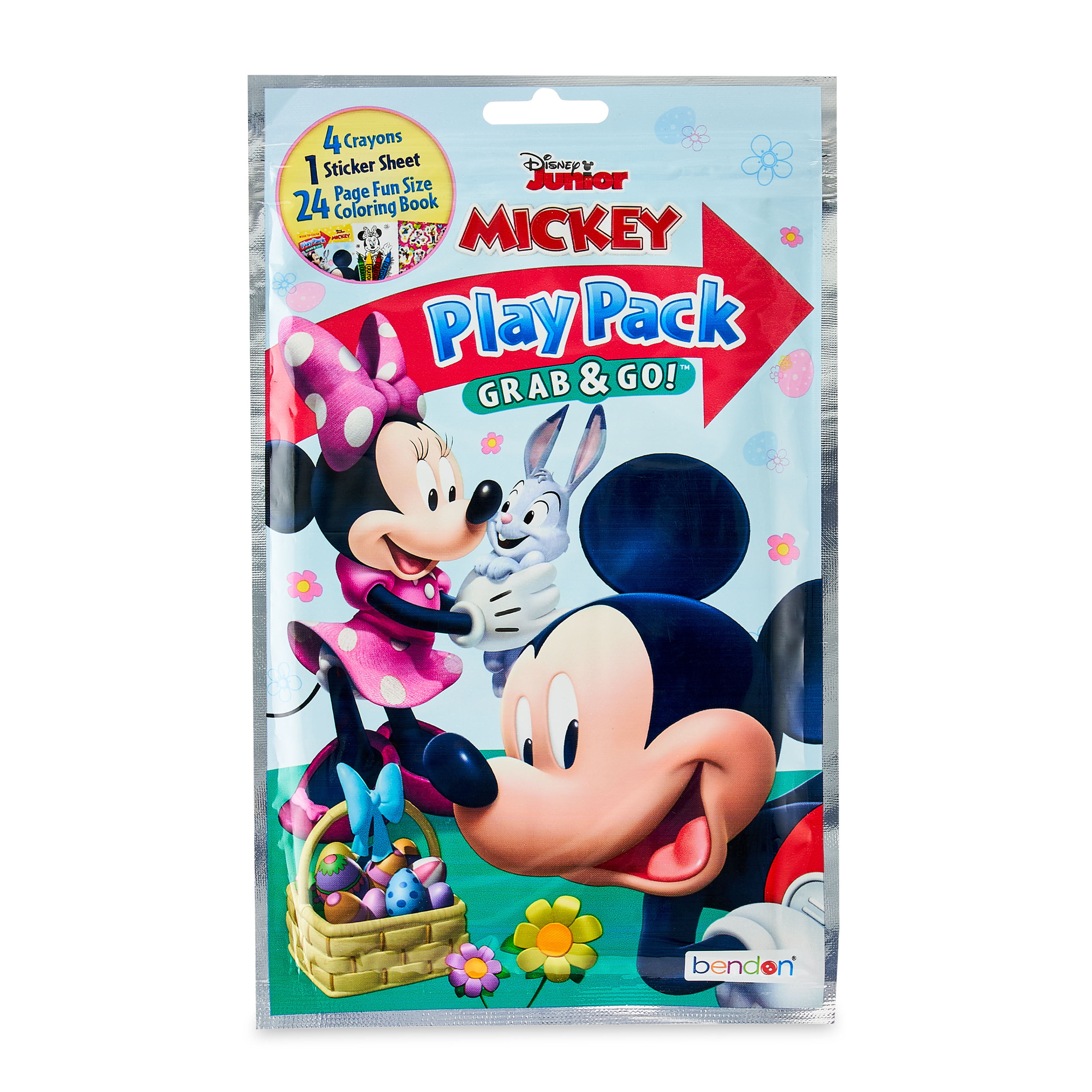 Rainbow Party - Party Favors: Box of Crayons, Mickey Mouse coloring book,  stickers, lollip…