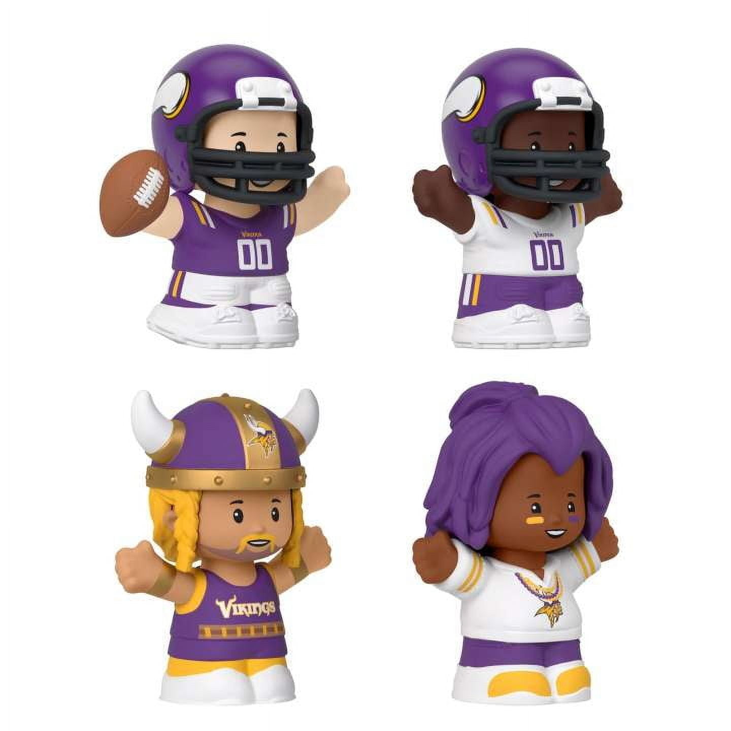 Fisher-Price Little People Minnesota Vikings Four-Piece NFL Collector Set