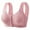 Hot Pink, variant on VISALY Short Sleeve Bras for Women, Bras for Older Women 2025 Front Closure Bra Cotton Bra Full Coverage Comfortable Bra No Underwire Plus Size Bra, Wireless Bra, Plus Size Tops, Bras, Black