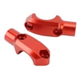 thumbnail image 1 of Motorcycle Mirror Handlebar Bracket, 1 Pair Motorcycle Mirror Mount M10 X 1.5 Clockwise Thread Adjustable Iron Handlebar Mirror Clamp For F900XR G310R, 1 of 8