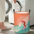thumbnail image 5 of Surfing Laundry Hamper Small Storage Basket/Toy Organizer/Dirty Clothes Bucket, 5 of 5