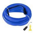 thumbnail image 1 of Cuerda de luz LED EL de 4m Unique Bargains Cable de luz de neón flexible para decoración de interiores de automóviles Caja de batería (3V) Azul, 1 of 1