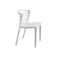 thumbnail image 1 of Safco Entourage - Chaise - Résine Moulée - Gris (Lot de 4), 1 of 1