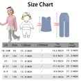 thumbnail image 4 of LZHGirlshop Toddler Kid Little Girl Outfit Casual Heart Printed T-shirt skirt Pullover Solid Color Elastic Leggings 2PC Set,Pink,3-4T, 4 of 6