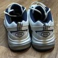 thumbnail image 2 of New Balance 608 V4 White Navy Blue Walking Running Shoes MX608V4W Men's Size 8D, 2 of 5