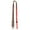 Brown With Red, variant on 8 Ft Hilason Horse Western Leather Rubber Grip Barrel Roper Reins Tan / Brown