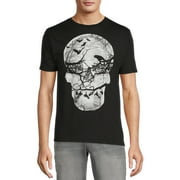 Way To Celebrate Men's Halloween Skull Forest Tee